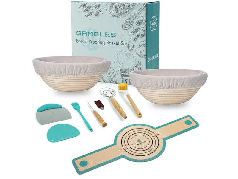 लैंप स्क्रैपर के साथ ब्रेड प्रूफिंग टोकरी बेकिंग के लिए कस्टम