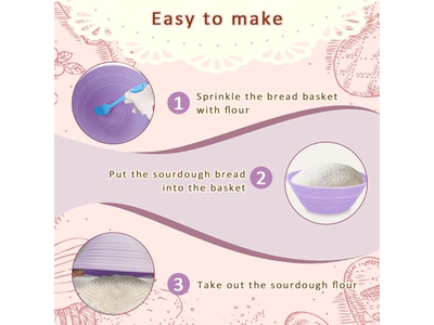 आटा स्क्रैपर लाइनर ब्रेड स्पैटुला ब्रेड टोकरी स्क्रैपर्स बैगेट उपकरण