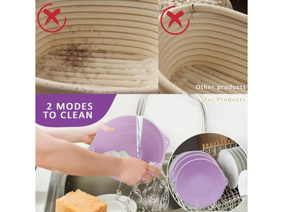 आटा स्क्रैपर लाइनर ब्रेड स्पैटुला ब्रेड टोकरी स्क्रैपर्स बैगेट उपकरण