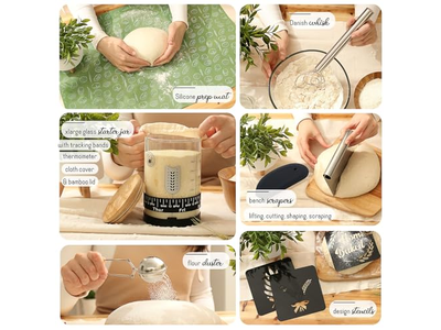 9 इंच ब्रेड किण्वन टोकरी यूरोपीय मोल्ड सॉर डो टोकरियाँ