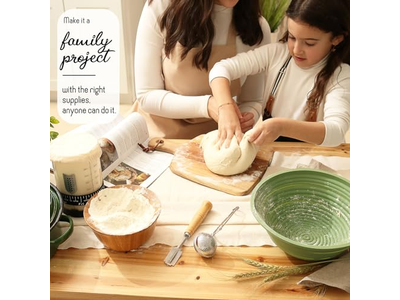 9 इंच ब्रेड किण्वन टोकरी यूरोपीय मोल्ड सॉर डो टोकरियाँ