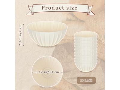 बेकिंग बर्तन गोल ब्रेड टोकरी प्रूफिंग क्राफ्ट्स ओवल सेट ऑफ 2 बैनेटन किट