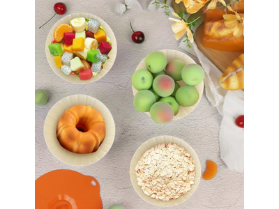 बेकिंग बर्तन गोल ब्रेड टोकरी प्रूफिंग क्राफ्ट्स ओवल सेट ऑफ 2 बैनेटन किट