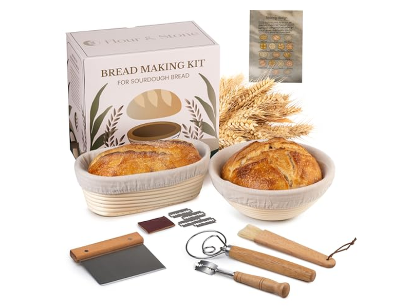 सॉरडो लंबी ब्रेड सर्विंग प्रूविंग टोकरी थोक के लिए बैनेटन