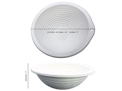 सौरडो प्रूफिंग के लिए बैनेटन्स प्रूविंग टोकरी ब्रेड किट 9 पीस वाटर केमिकल