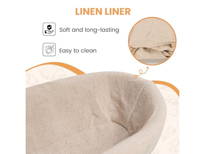 ब्रेड मेकिंग के लिए टोकरियाँ केक बेकिंग उपहार टोकरी स्कोन मिक्स बेस्ट सौरडो बेकर्स