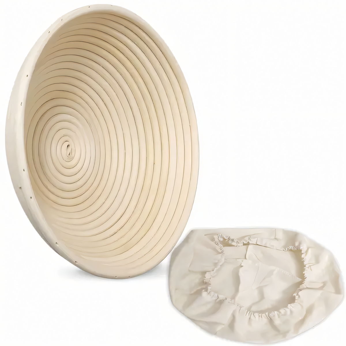 गोल प्रूफिंग बास्केट