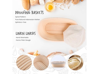 त्रिकोण बैनेटन ब्रेड किट सॉरडो आयताकार गन्ना बहु-आकार